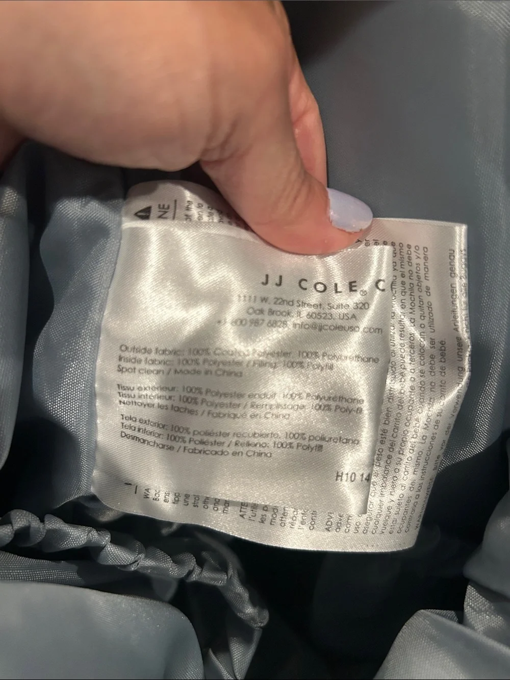 JJ Cole diaper bag